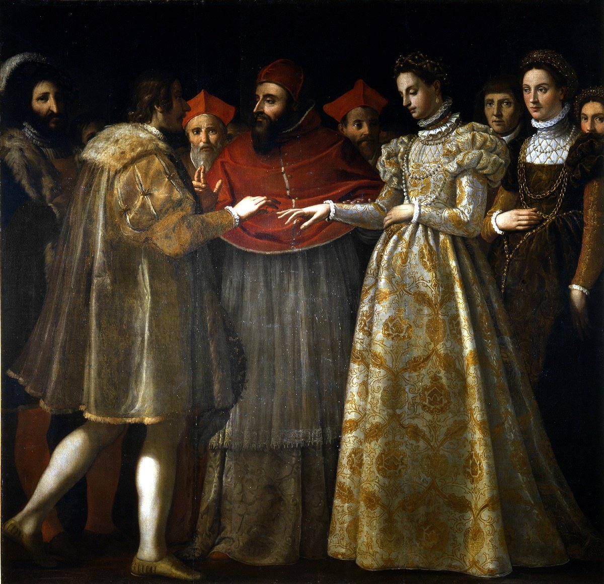 Matrimonio di Caterina de’ Medici – Jacopo Chimenti detto Empoli_ 1600 ca. - Gallerie degli Uffizi.